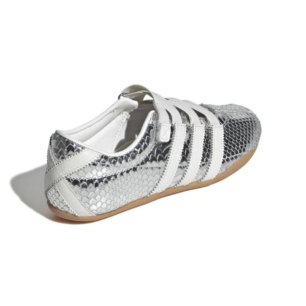 Adidas Tokyo Mary Jane Silver Snake White Sneakers