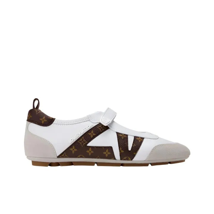 Louis Vuitton LV Sneakerina Mary Jane White
