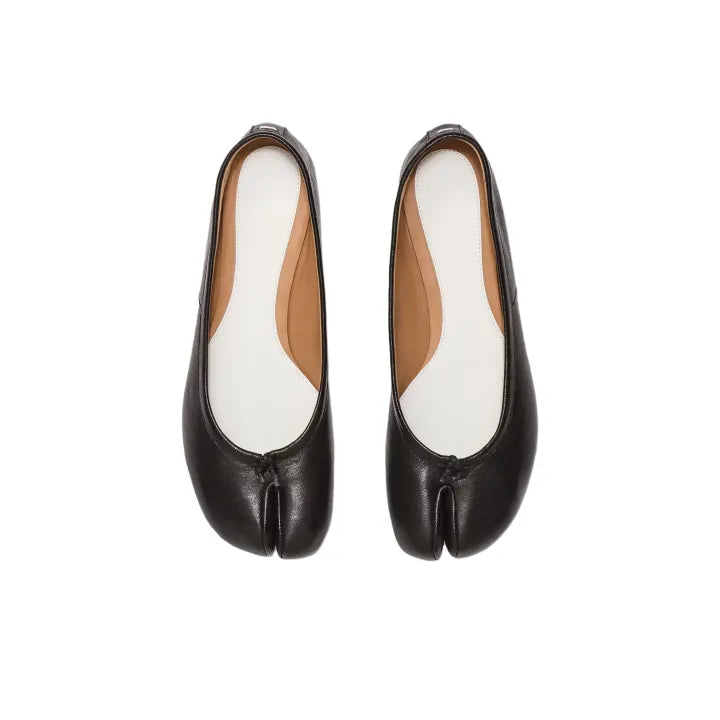Maison Margiela Tabi Black Ballerina Flats