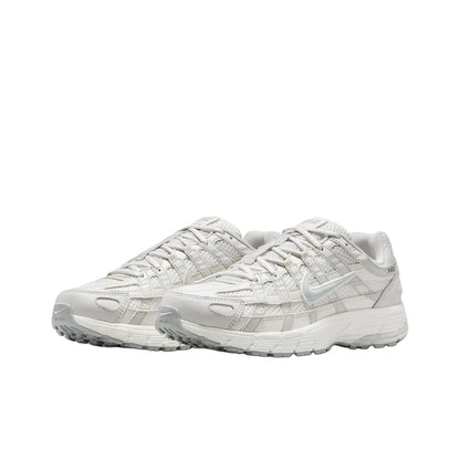 Nike P 6000 Abrasion Resistant White Sneakers
