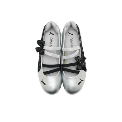 Puma Speedcat Ballet Lace Ribbon Sliver Sneakers