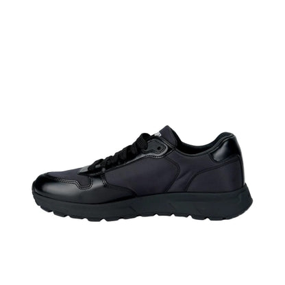PRADA Prax 01 Leather Nylon Black Shoes