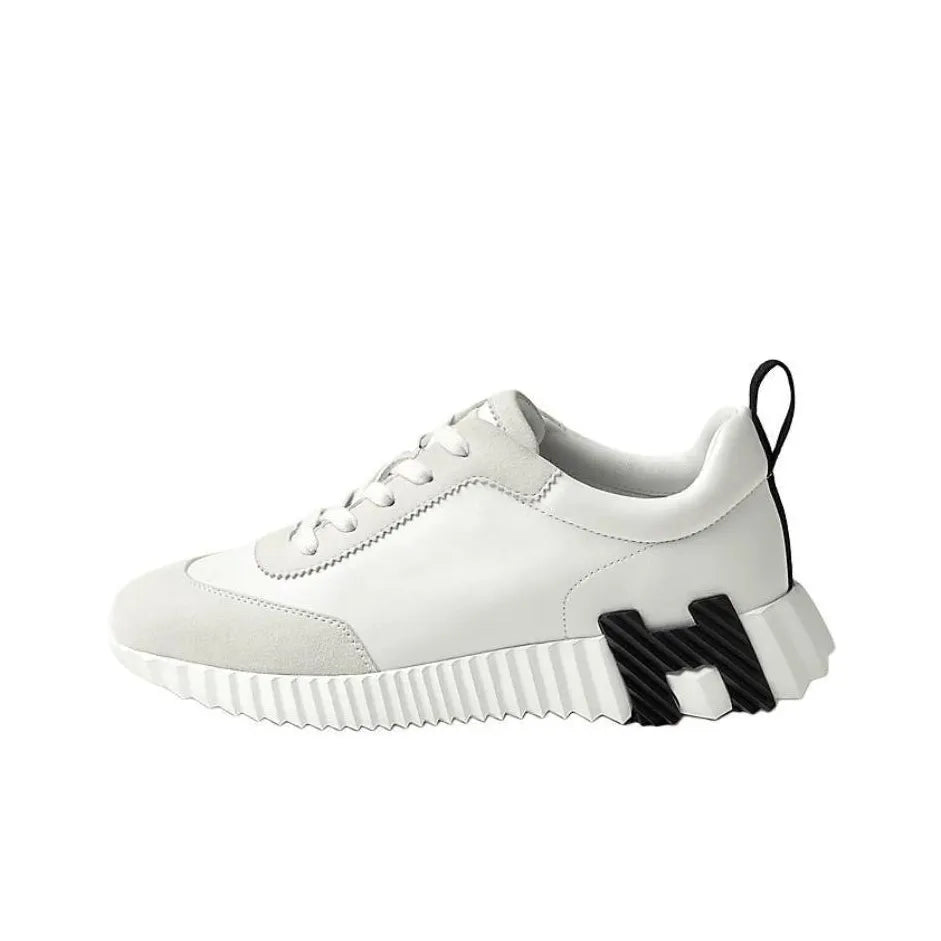Hermès Bouncing Blanc Noir Sneakers
