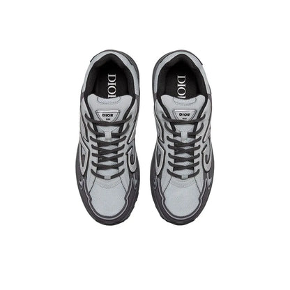 DIOR B30 CD Shoes Mesh Fabric Textile Gray Shoes