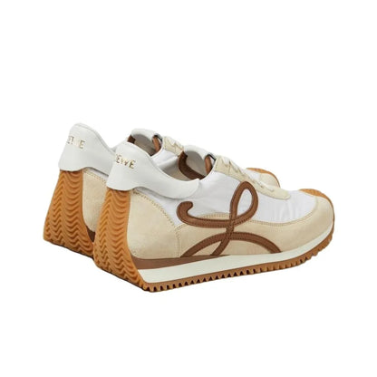 LOEWE Flow Runner Artificial Suede Beige sneakers