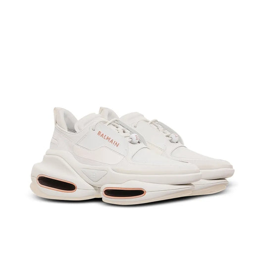BALMAIN B Bold Sole White Sneakers
