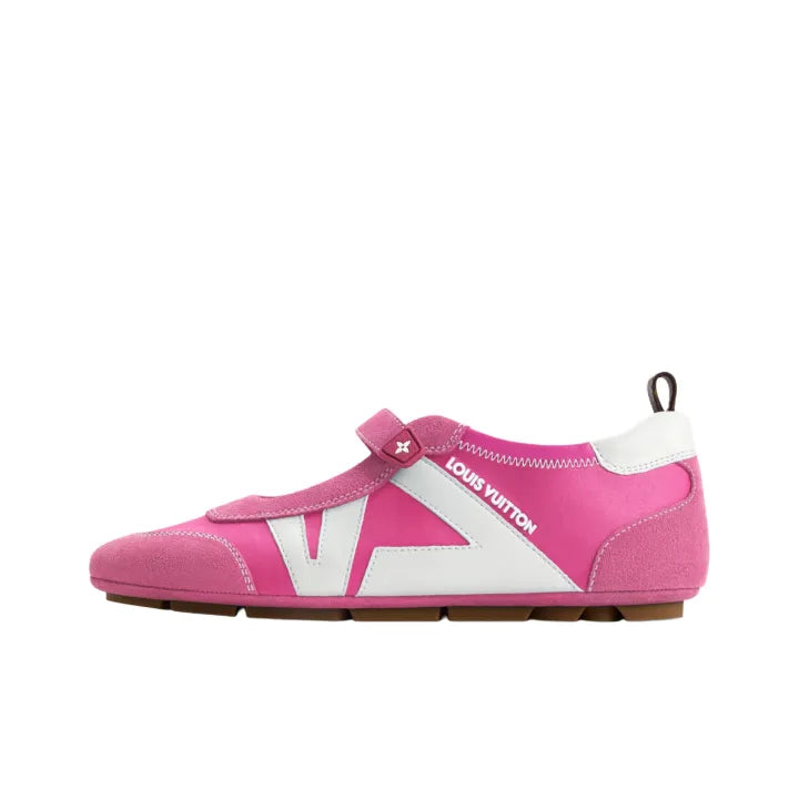 Louis Vuitton LV Sneakerina Mary Jane Pink