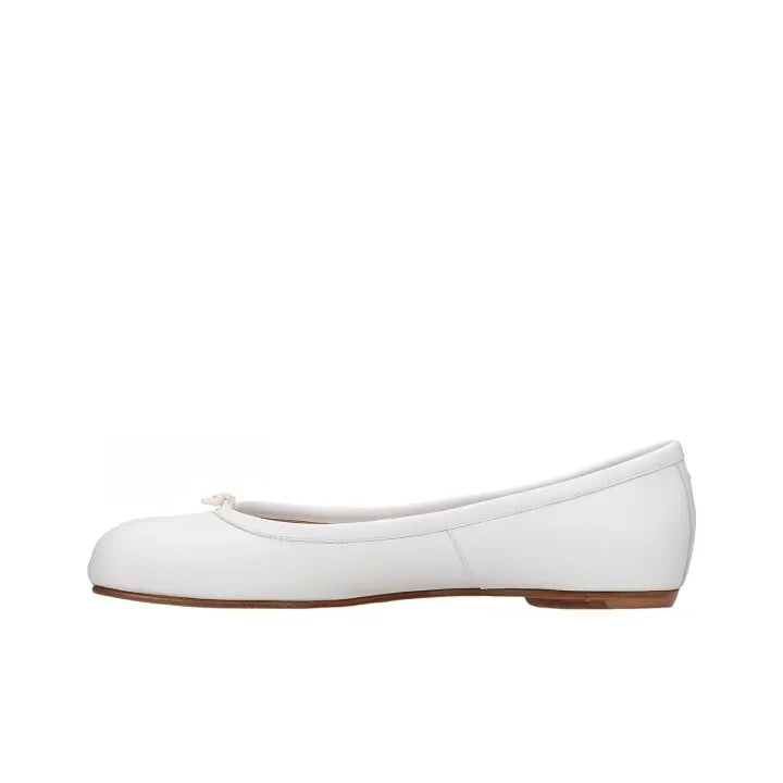 Maison Margiela Tabi White Ballerina Flats