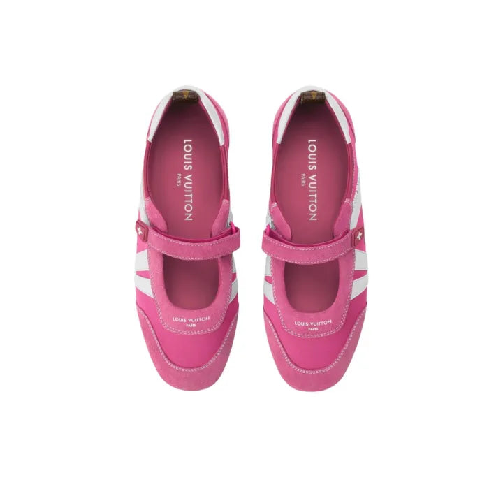 Louis Vuitton LV Sneakerina Mary Jane Pink