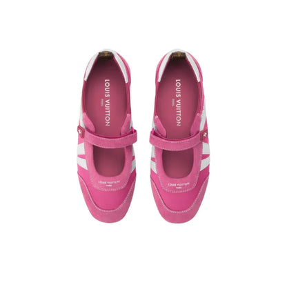 Louis Vuitton LV Sneakerina Mary Jane Pink