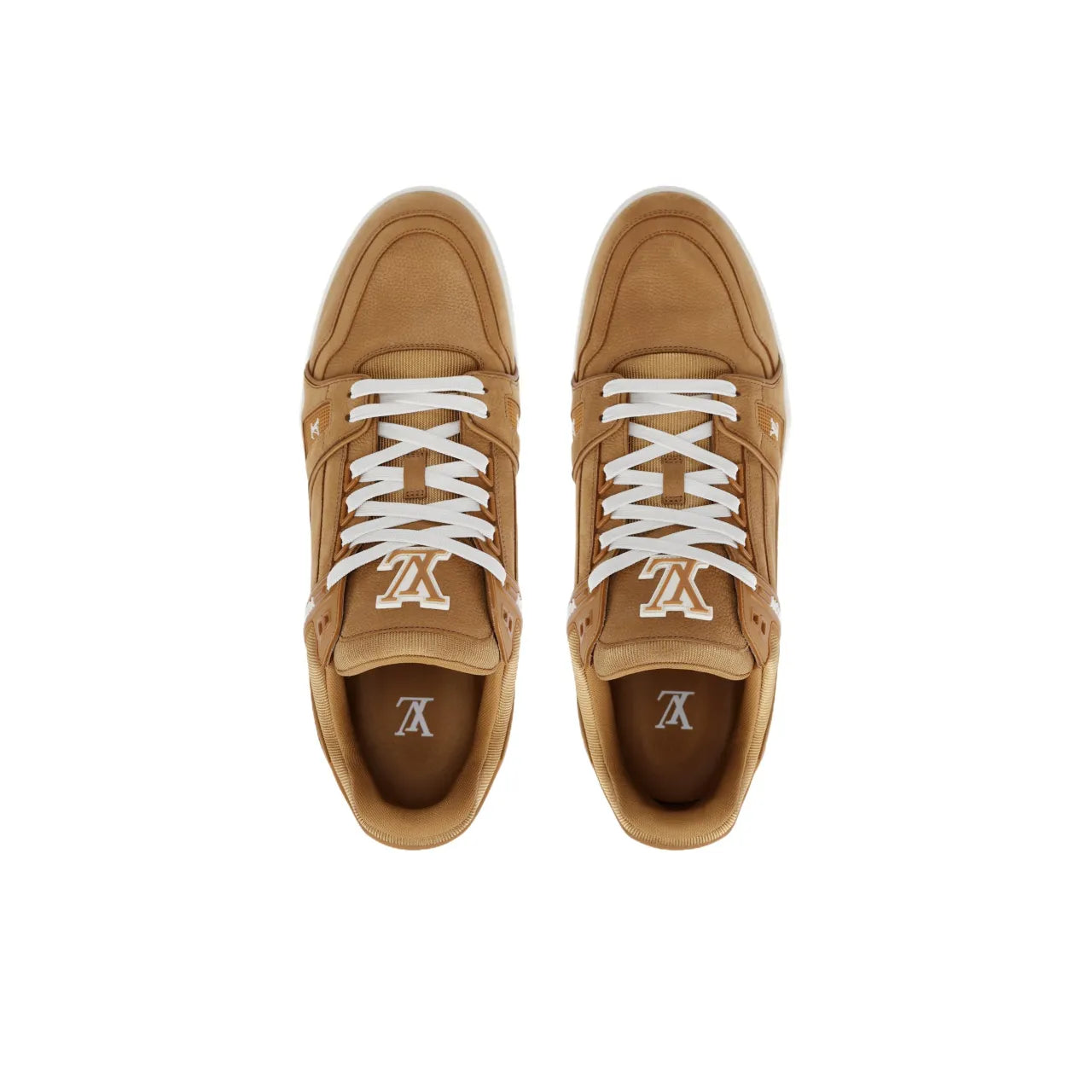 Louis Vuitton LV Trainer Beige White Sneaker