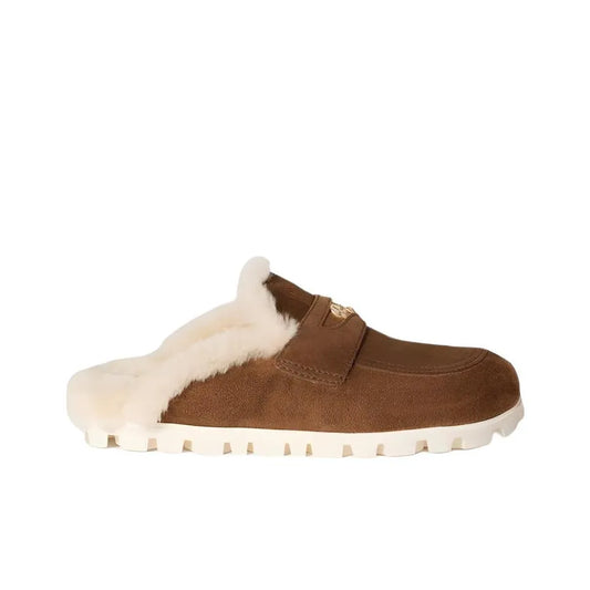 Miu Miu Brown House Slippers._Unique Store