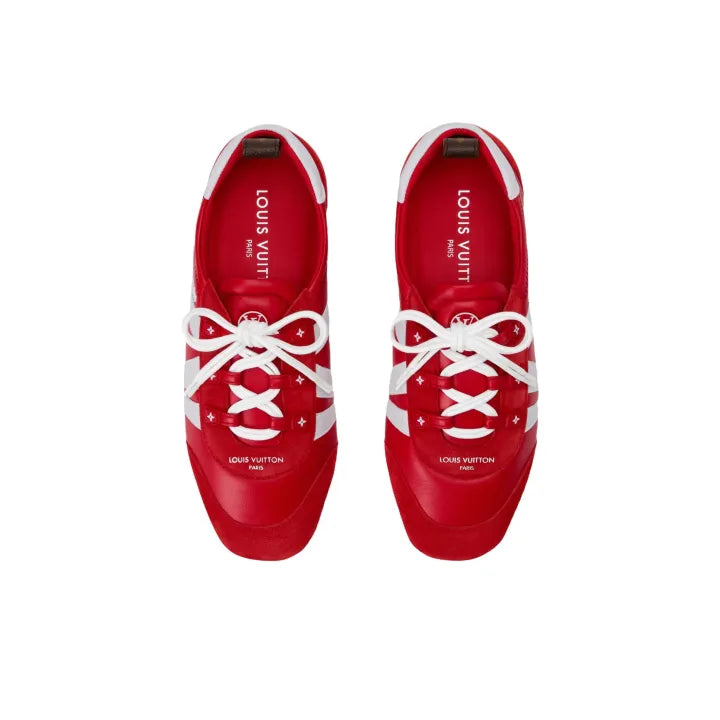 Louis Vuitton LV Sneakerina Red White