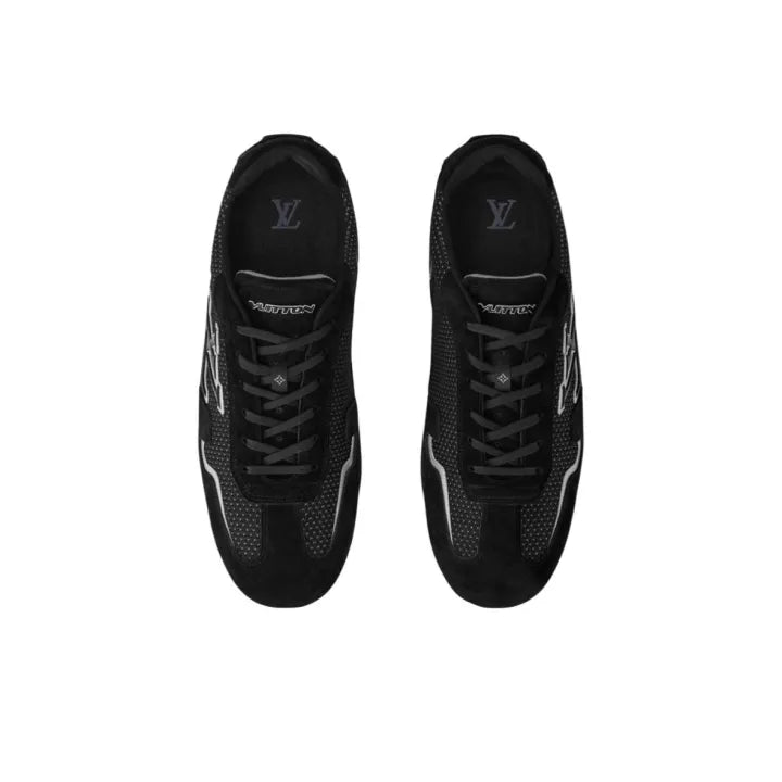 Louis Vuitton LV Rally Soft Black White Sneakers