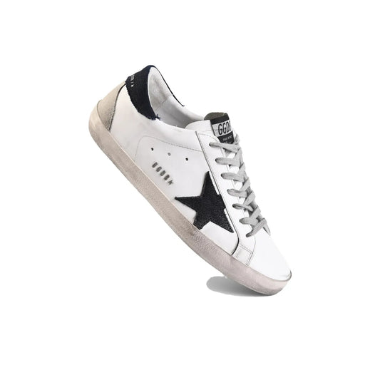 Golden Goose Super Star Nappa Black Star Sneakers