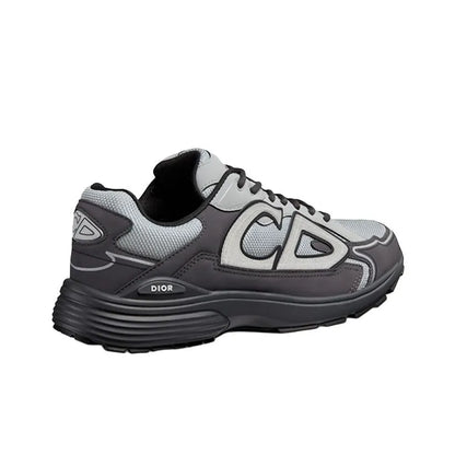 DIOR B30 CD Shoes Mesh Fabric Textile Gray Shoes