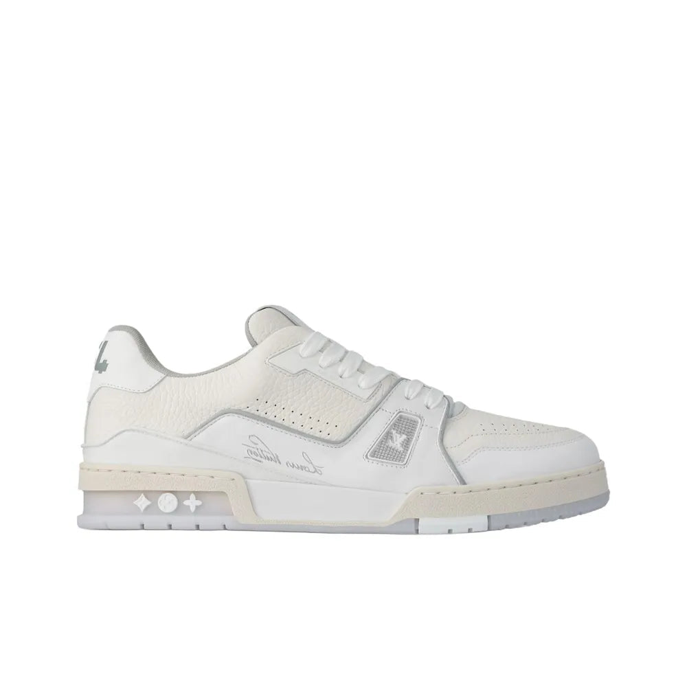 Louis Vuitton LV Trainer #54 Signature White Grey sneaker