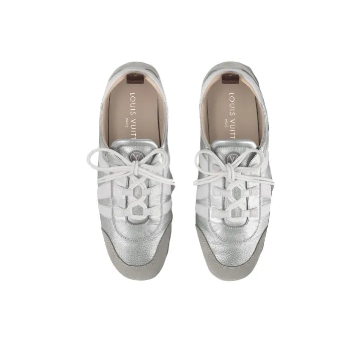 Louis Vuitton LV Sneakerina Sliver White