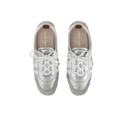 Louis Vuitton LV Sneakerina Sliver White