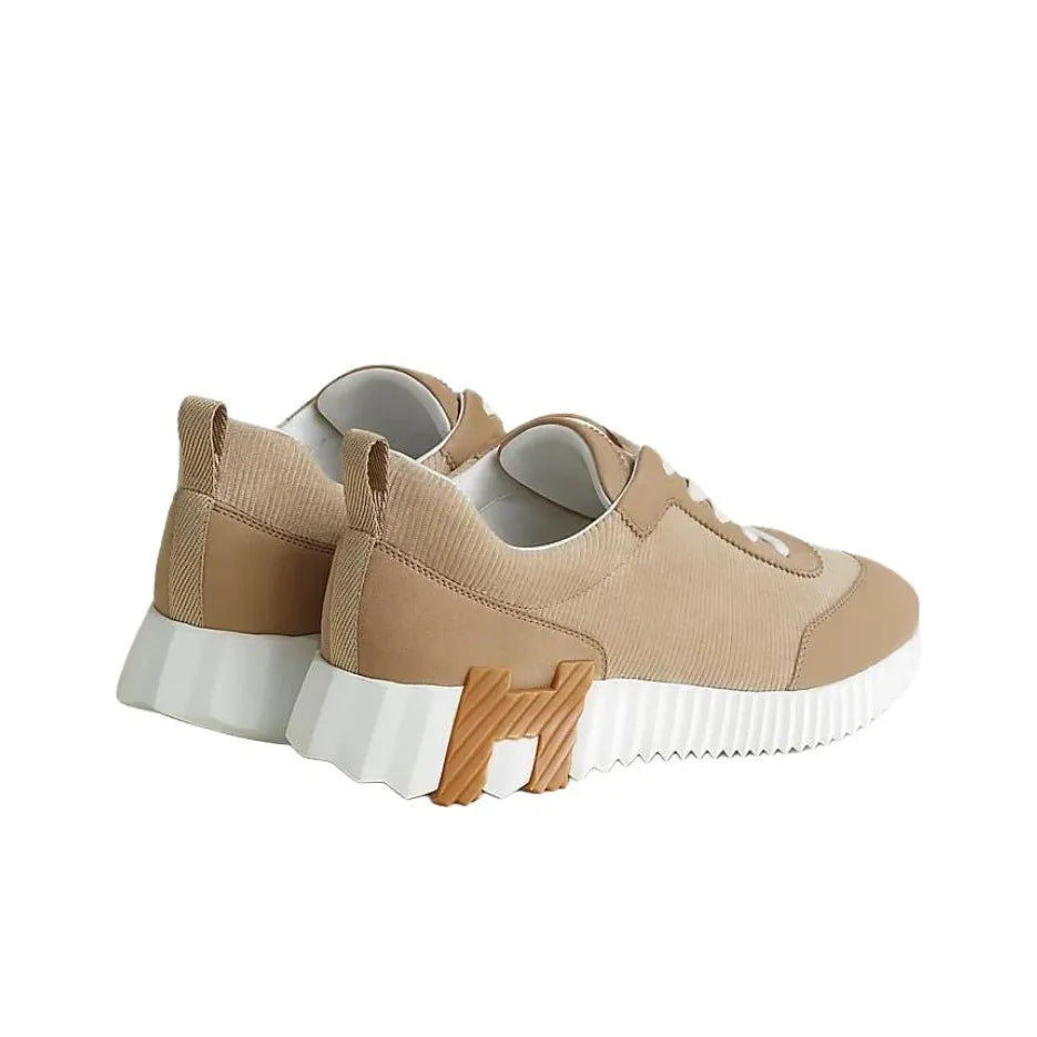 Hermès Bouncing Beige Argile Blanc Sneakers