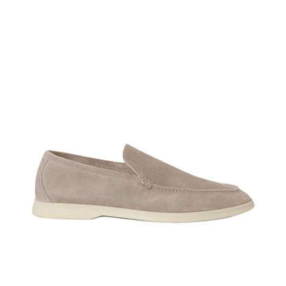 Loro Piana Summer Walk Loafer Warm Gray Sude_Unique Store