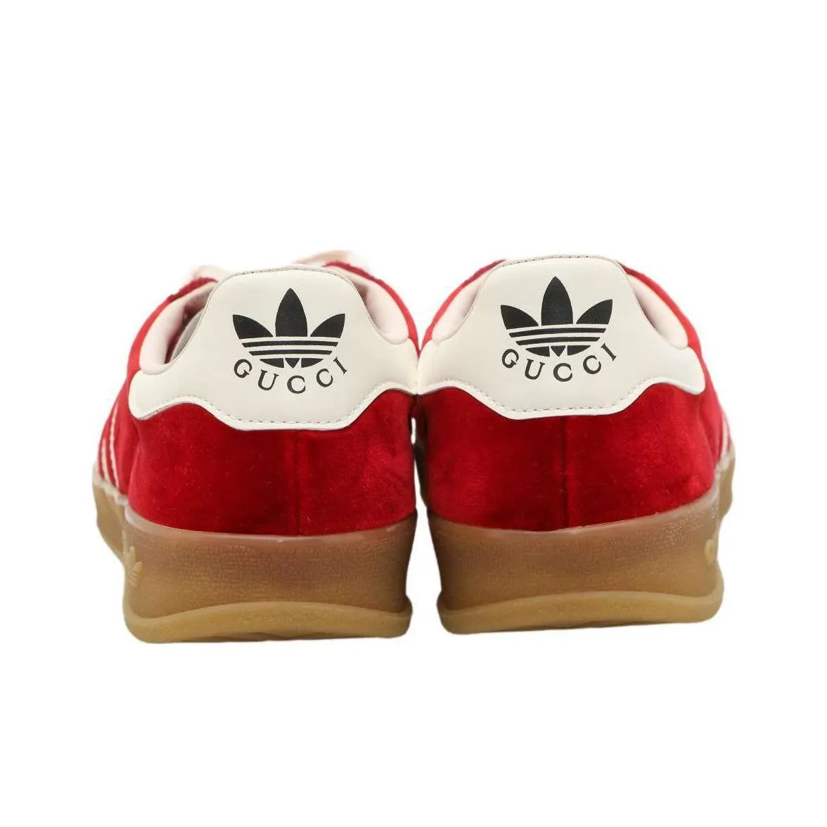 Gucci X Adidas Gazelle Red Sneakers
