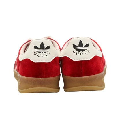 Gucci X Adidas Gazelle Red Sneakers