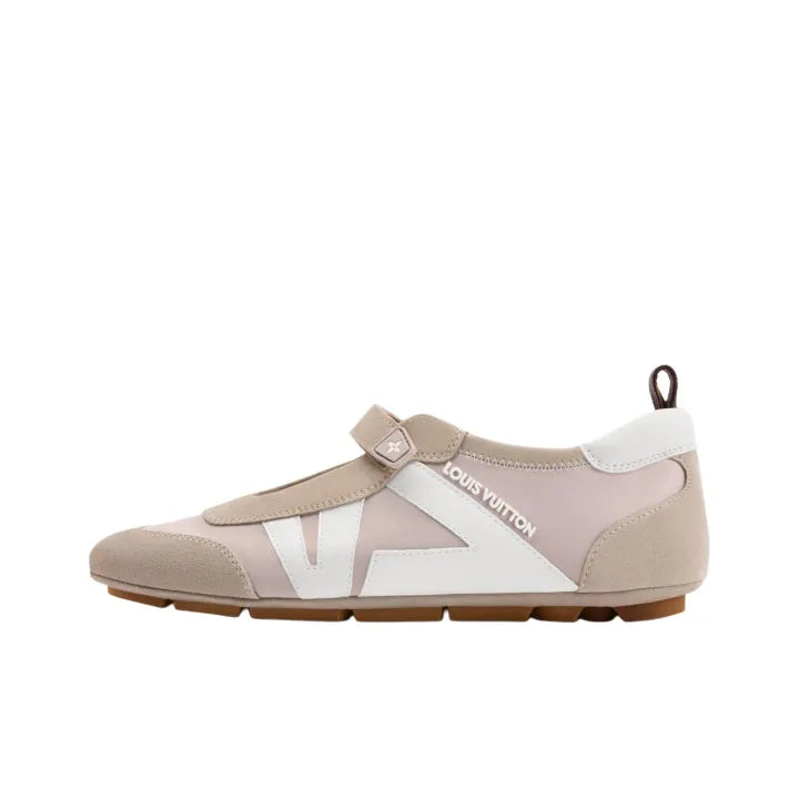 Louis Vuitton LV Sneakerina Mary Jane Beige