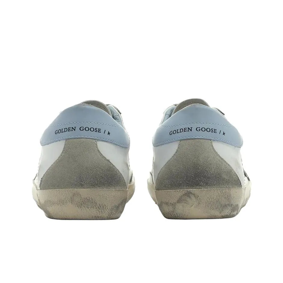 Golden Goose Super Star Nappa Star Blue tab heel Sneakers