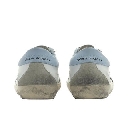 Golden Goose Super Star Nappa Star Blue tab heel Sneakers