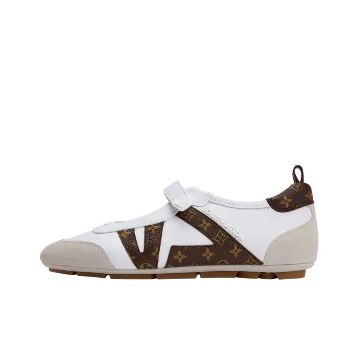Louis Vuitton LV Sneakerina Mary Jane White