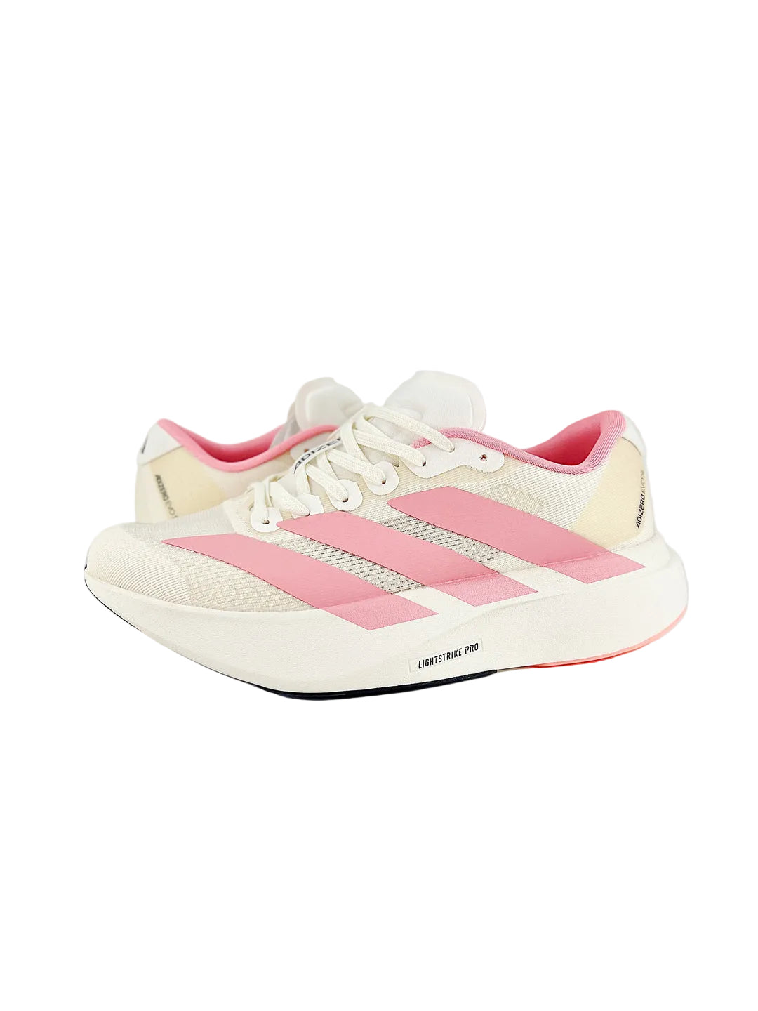 Adidas Adizero Evo SL Off White Pink Sneakers