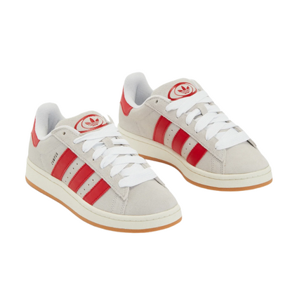 Adidas Campus 00S Crystal White Better Scarlet