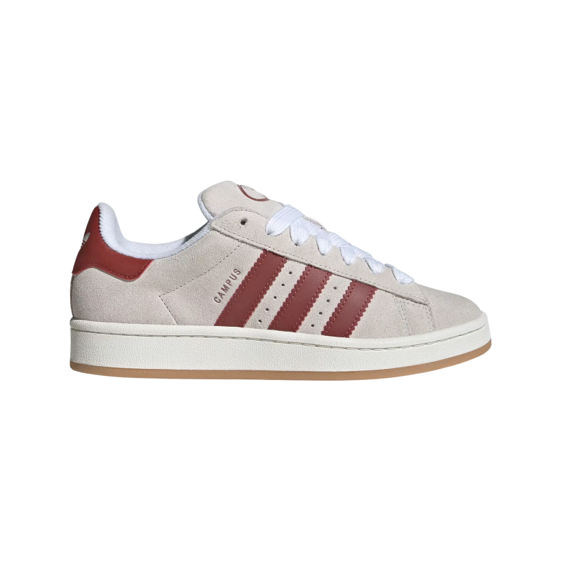 Adidas Campus 00s Crystal White Preloved Ruby Sneakers_Unique Store