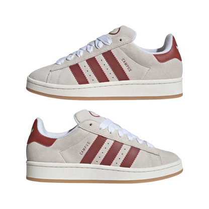 Adidas Campus 00s Crystal White Preloved Ruby Sneakers