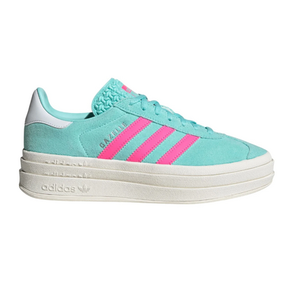 Adidas Gazelle Bold Flash Aqua Lucid Pink_Unique Store