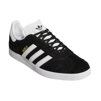 Adidas Gazelle Core Black Cloud White Gold