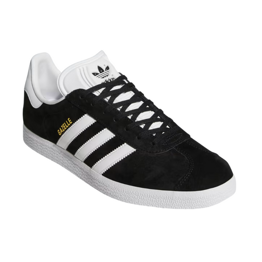 Adidas Gazelle Core Black Cloud White Gold