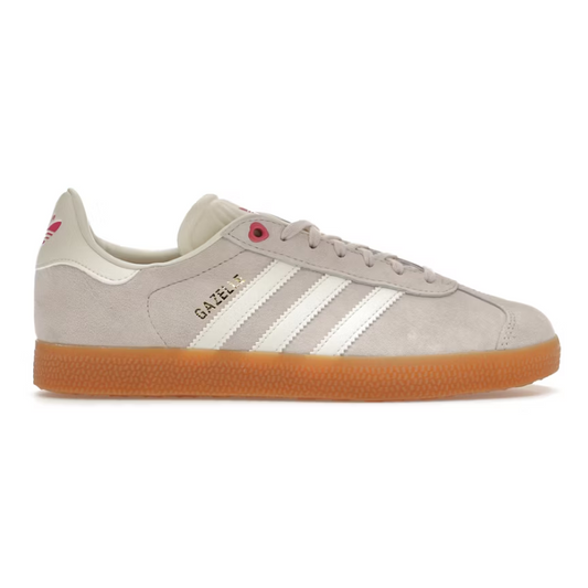 Adidas Gazelle Indoor Beige White Love sneakers_Unique Store