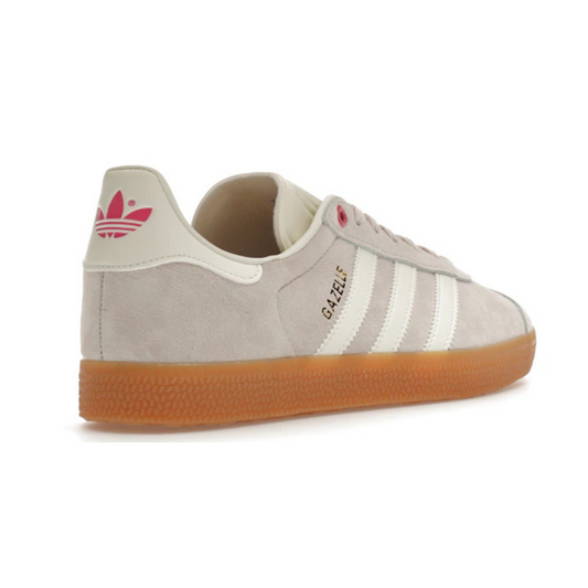 Adidas Gazelle Indoor Beige White Love sneakers