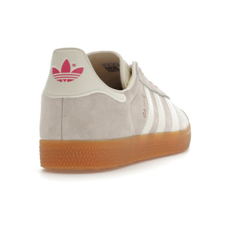 Adidas Gazelle Indoor Beige White Love sneakers