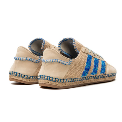Adidas Gazelle Indoor Clot Linen Khaki Light Blue