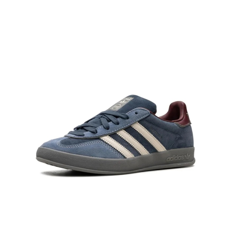 Adidas Gazelle Indoor Crew Navy Burgundy Sneakers