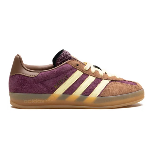 Adidas Gazelle Indoor Maroon Almost Yellow_Unique Store