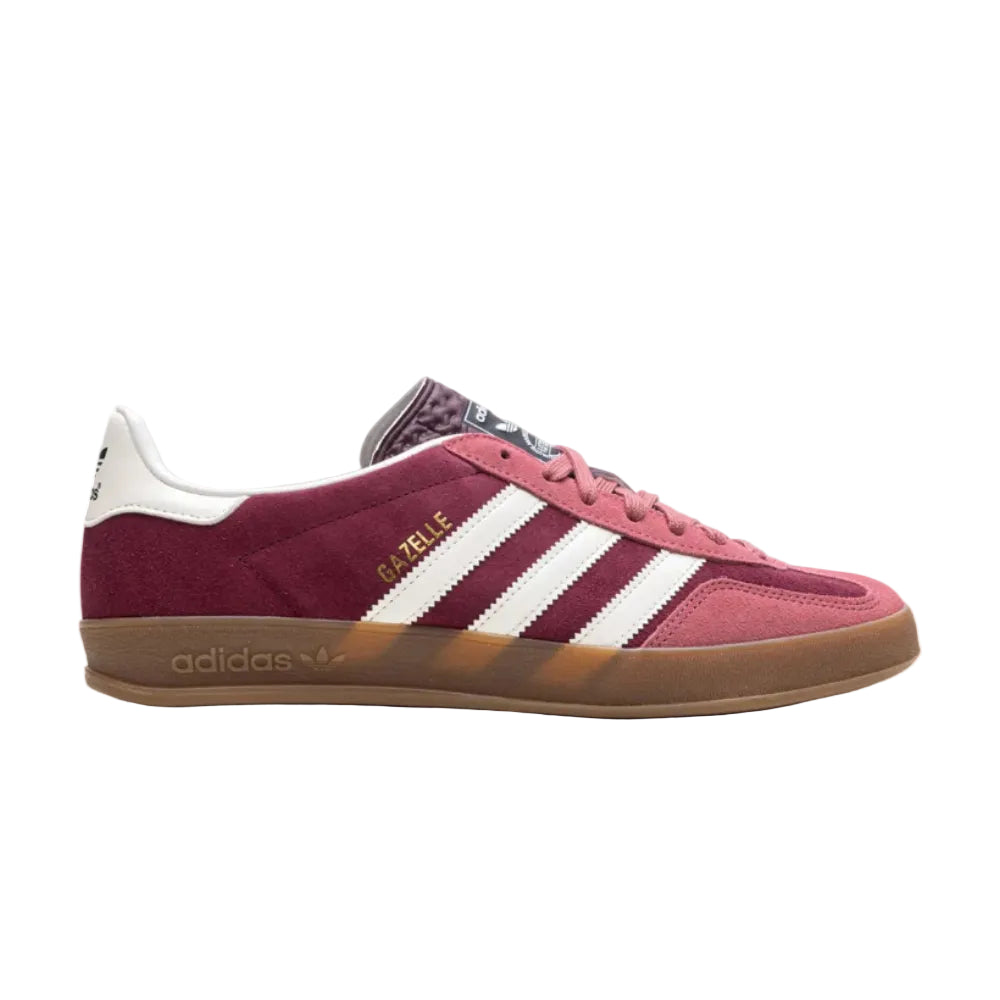 Adidas Gazelle Indoor Maroon Cloud White Preloved_Unique Store