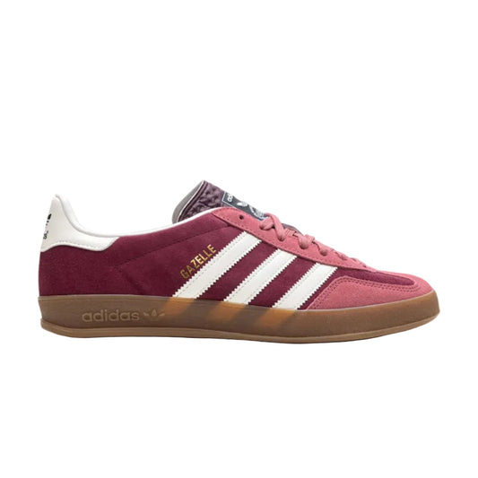 Adidas Gazelle Indoor Maroon Cloud White Preloved_Unique Store
