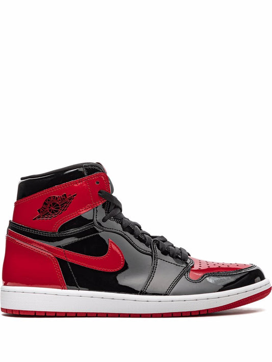 Air Jordan 1 Retro High OG Bred Patent sneakers_Unique Store