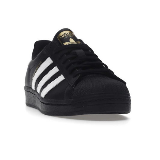 Adidas Superstar Core Black Cloud White Gold