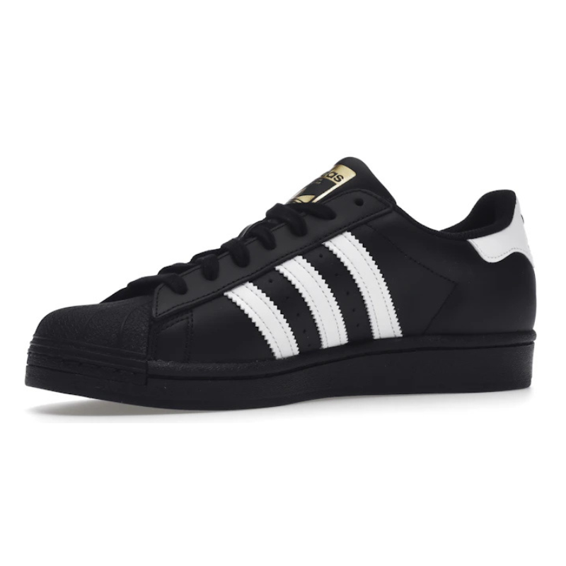 Adidas Superstar Core Black Cloud White Gold