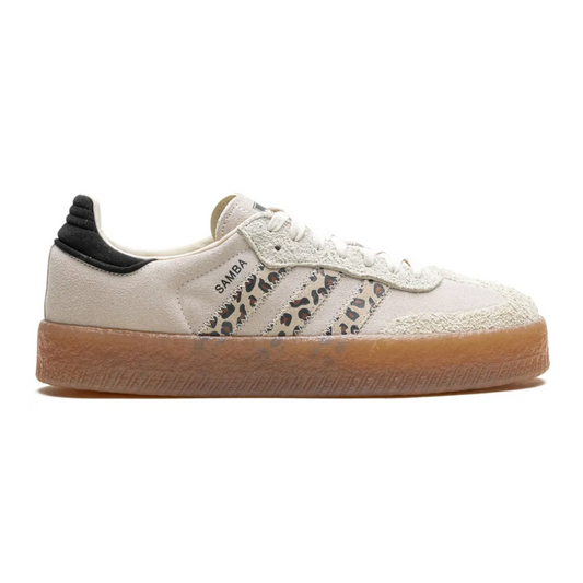 Adidas Sambae Leopard Off White sneakers_Unique Store